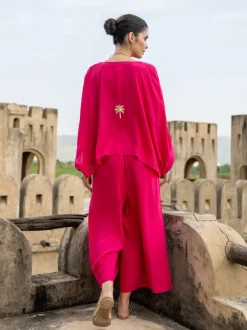 Set of 2 - Rose Mirage Top & Pant Set