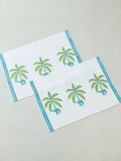 Set of 2 - Sahara Nights Waffle Cotton Hand Towel