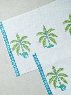 Set of 2 - Sahara Nights Waffle Cotton Hand Towel