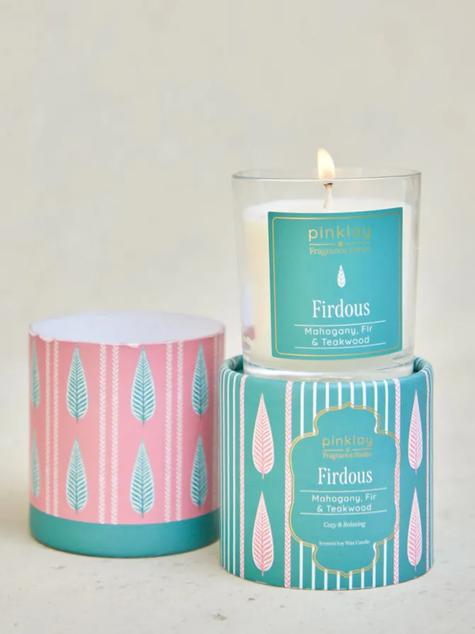 Set of 4 - Scented Soy-Wax Candle Set
