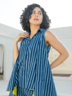 Set of 2 - Skye Sleeveless Asymmetrical Top and Pant
