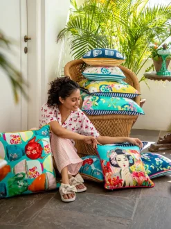 Set of 9 - Stories from the Far East Cushion Covers