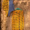 Set of 2 - Summer Poetry Modal Block Printed Top & Pants Set