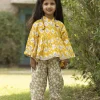 Set of 2 - Sunheri Organic Cotton Angrakha with Dhoti