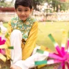Set of 3 - Tarang Block Printed Kurta With Jacket