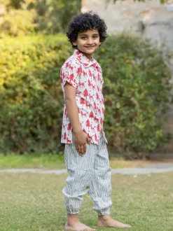 Set of 2 - The Grinch Shirt & Pant Set