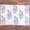 Set of 2 - Tota Rani Block Printed Cotton Hand Towels