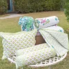 Set of 6 - Tropical Bliss Block Printed Bedding Set with Gift Box