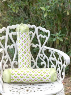 Set of 6 - Tropical Bliss Block Printed Bedding Set with Gift Box