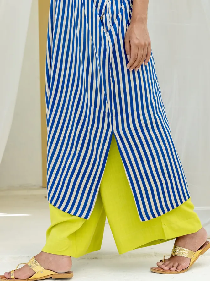Set of 2 - Vedra Kaftan Dress & Palazzo Pants