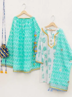 Set of 3 - Vrishti Organic Cotton Anarkali
