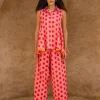 Set of 2 - Whispered Secrets Cotton Top and Pant