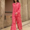 Set of 2 - Wild Card Shirt & Palazzo Pants