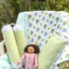 Set of 5 - Wonderland Block Printed Bedding Set For Kids