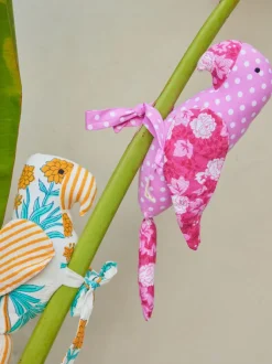 Set of 3- Mithhu Curtain Tie Back/Plush Toy