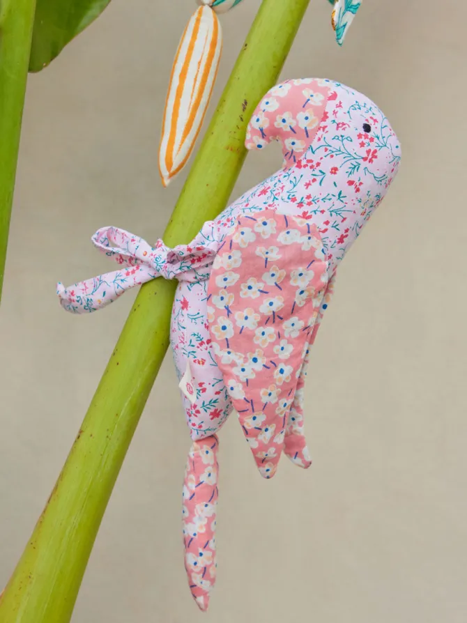 Set of 3- Mithhu Curtain Tie Back/Plush Toy