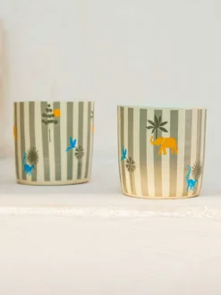 Set of 2- Wild Mirage Ceramic Kulhar