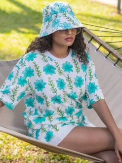Shakti Hand Block Printed Bucket Hat