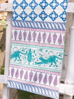 Shaurya Block Printed Cotton Table Runner