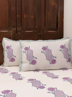 Shuchi Hand Block Printed Cotton Bed Sheet