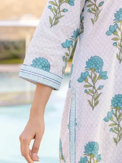 Shyam Block Printed Cotton Kurta