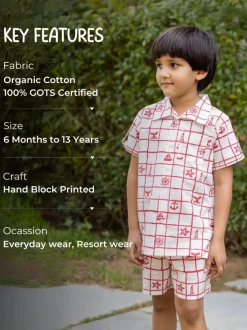 Sinbad Organic Cotton Block Printed Co-ord Set