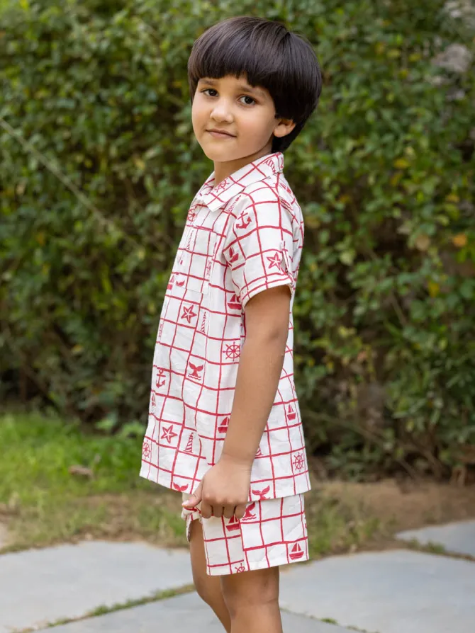 Sinbad Organic Cotton Block Printed Co-ord Set