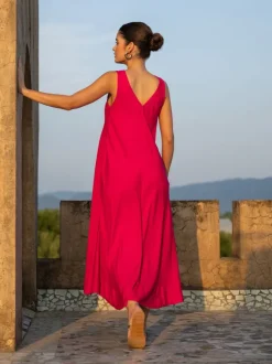 Sirocco Twill Maxi Dress