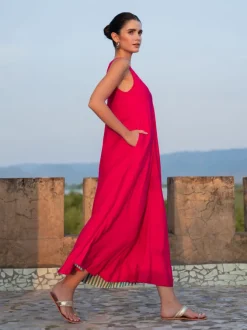 Sirocco Twill Maxi Dress