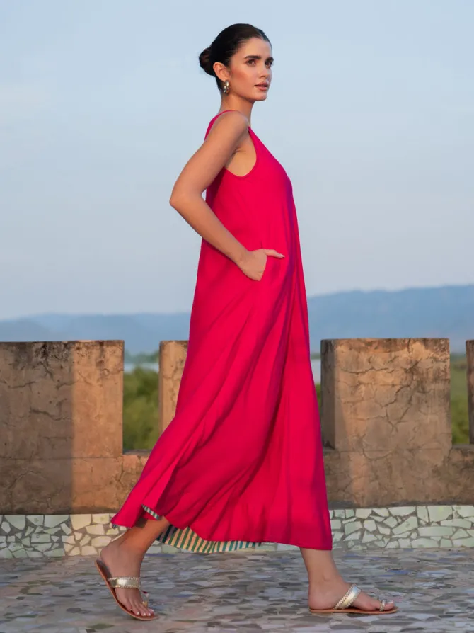 Sirocco Twill Maxi Dress