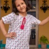 Spring Bloom Organic Cotton Block Printed Top