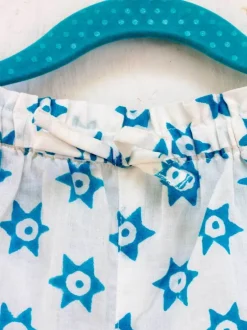 Starry Night Blue Organic Cotton Comfort Pants