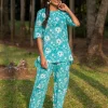 Summer Bloom Cotton Co-ord Set