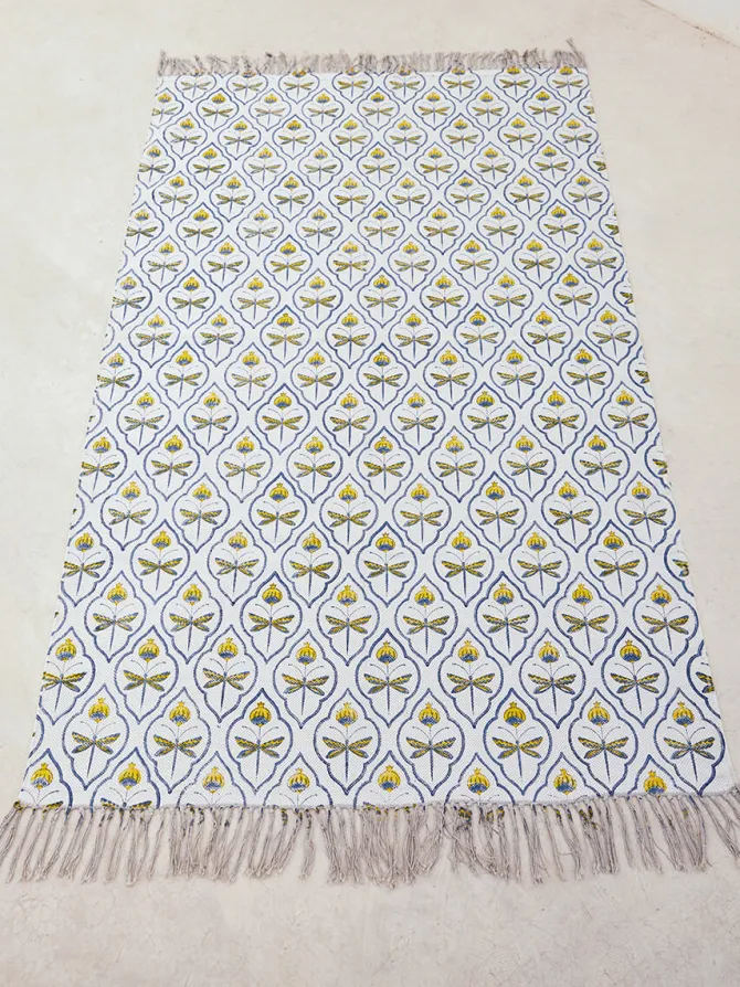 Sun Spell Cotton Dhurrie Rug