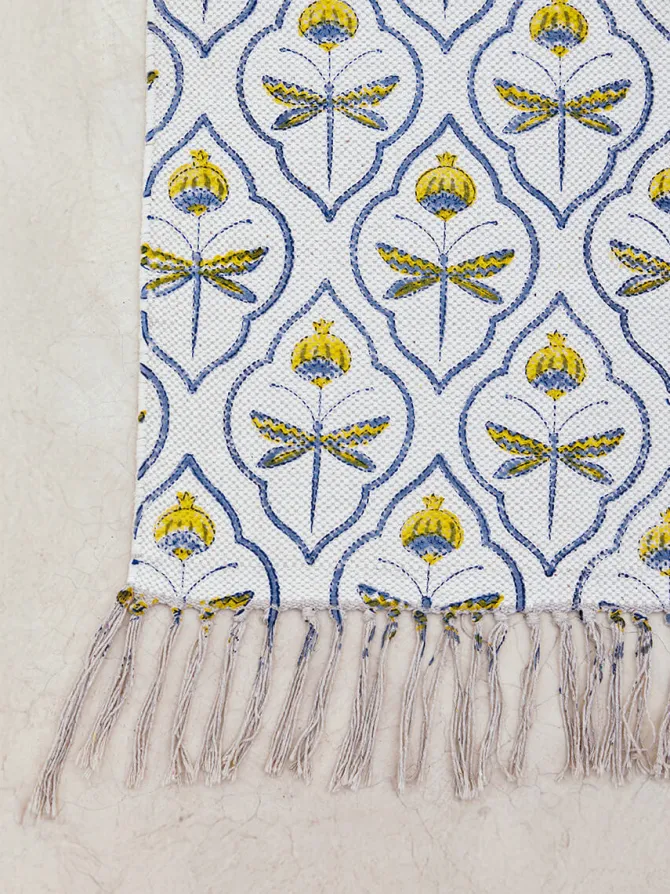 Sun Spell Cotton Dhurrie Rug