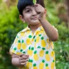 Sunshine Blast Organic Cotton Block Printed Shirt