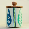 Sway Wooden Jar