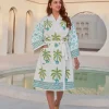 Tamar Waffle Cotton Bath Robe