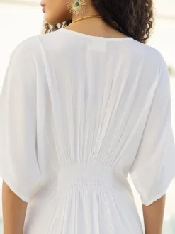 Thalassa Fit & Flare Maxi Dress
