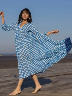 The Bonjour Maxi Dress ~ Ocean Edition