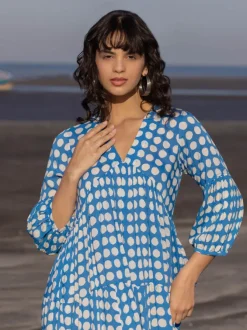 The Bonjour Maxi Dress ~ Ocean Edition