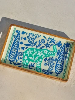 Thistle Wooden Tray