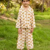 Tiger My Friend Block Printed Cotton Pyjama Set