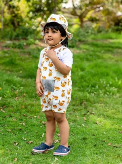 Tiny Cubs Organic Cotton Dungarees