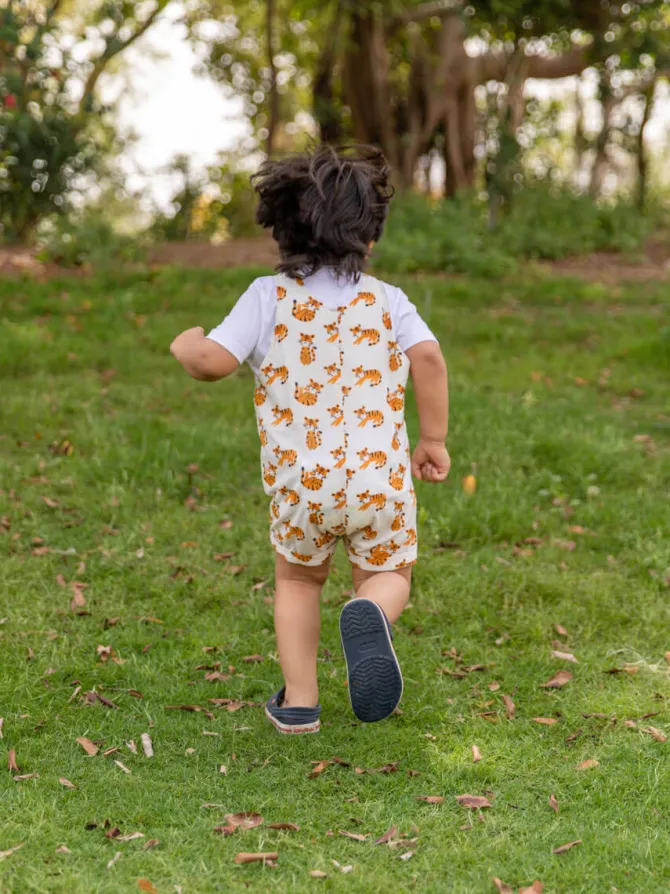Tiny Cubs Organic Cotton Dungarees
