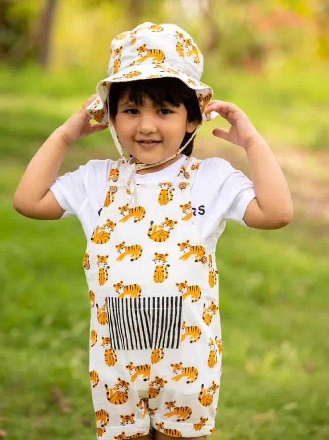 Tiny Cubs Organic Cotton Dungarees