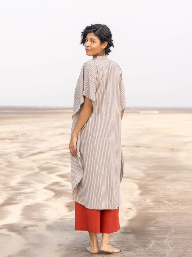 Tridevi Cotton Kaftan Shirt Dress