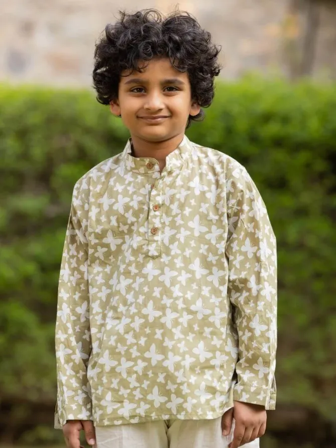 Tropic Organic Cotton Shirt Kurta