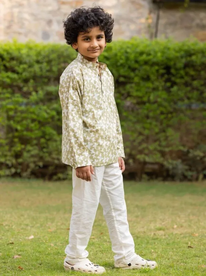 Tropic Organic Cotton Shirt Kurta