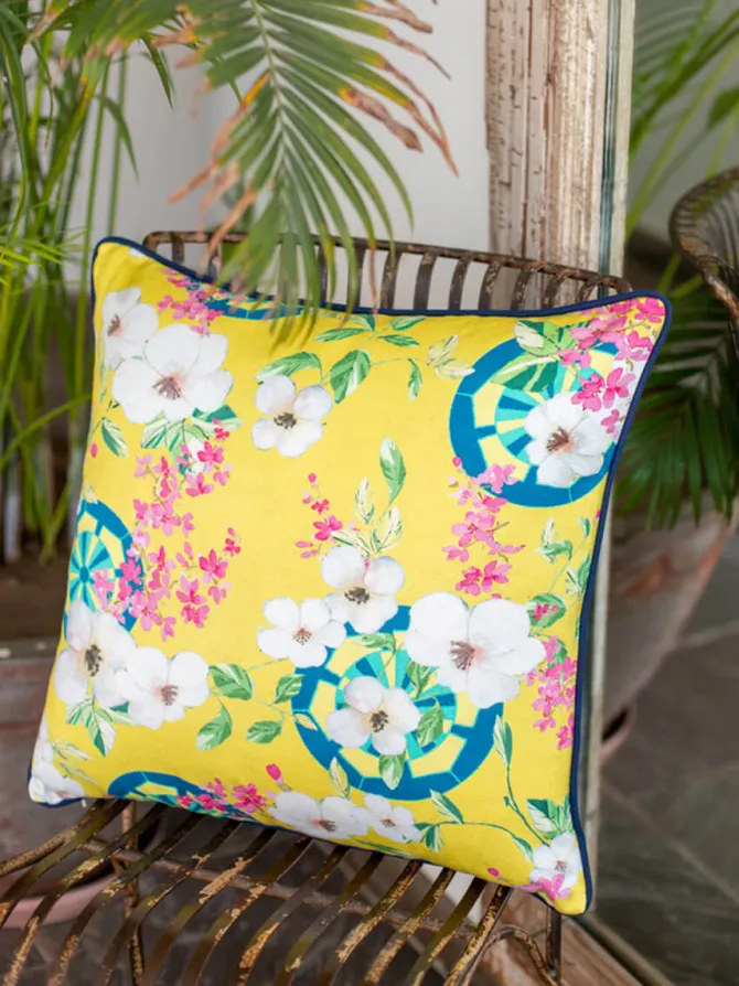Tsubaki Cotton Cushion Cover